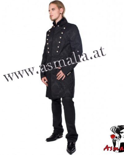 Aderlass Admiral Coat Brocade (Schwarz)