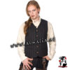 Dark Vest Steampunk PinStripe von Aderlass Asmalia Gothic Shop