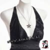 Black Star Kette P775 Pentagramm von Alchemy im Gothic Shop Asmalia