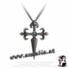 Santiago Cross Kette P801 Kreuz von Alchemy im Gothic Shop Asmalia