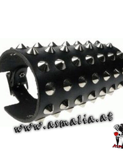 Spitznieten Armband 7-reihig Leder AB006