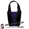 Samttasche violett B072 von Sinister im Asmalia Gothic Shop