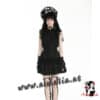 Ärmelloses Hemdkleid mit Rüschen DW955 von Dark in Love im Gothic Shop Asmalia Wien Model