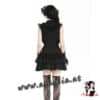 Ärmelloses Hemdkleid mit Rüschen DW955 von Dark in Love im Gothic Shop Asmalia Wien Model rückansicht