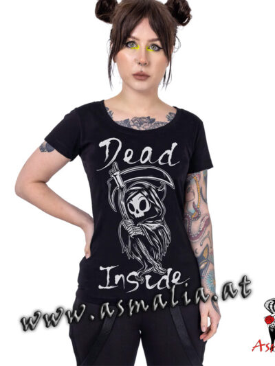 Dead Inside Reaper TShirt von Cupcake Cult im Gothic Shop Asmalia Wien 1