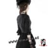 Kurzjacke Brokat BW123 Detail Hals von Dark in Love im Gothic Shop Asmalia Wien 13