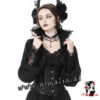 Kurzjacke mit Stickerei JW235 von Dark in Love im Gothic Shop Asmalia Wien 2