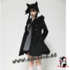 Lolita Wollmantel mit Puppenkragen JW281 von Dark in Love im Gothic Shop Asmalia Wien Seitenansicht