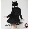 Lolita Wollmantel mit Puppenkragen JW281 von Dark in Love im Gothic Shop Asmalia Wien Rückenansicht
