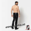 Magnus Hose gestreift Vinyl von Patrice Catanzaro im Gothic Shop Asmalia Wien Rückansicht groß