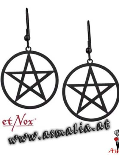 Ohrringe-Black-Pentacle-Edelstahl-SO4105B-etNox-Asmalia-Gothic-Shop