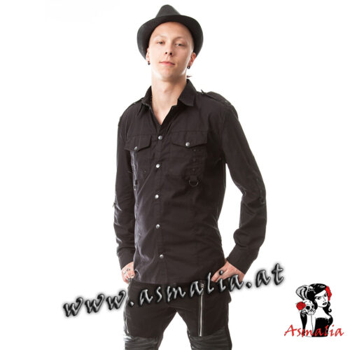 Torn Shirt Hemd von Vixxsin im Gothic Shop Asmalia Wien